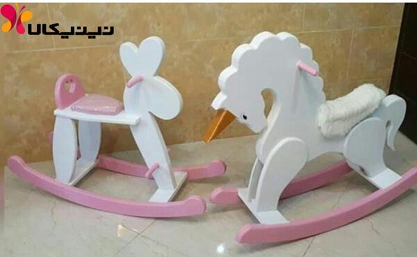 عکس اسب چوبی اسباب بازی