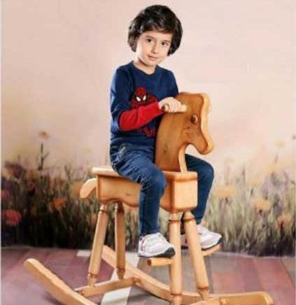 عکس اسب چوبی اسباب بازی