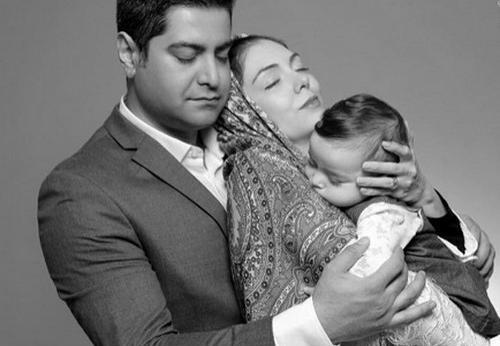 عکس بهاره صدیقی وهمسرش