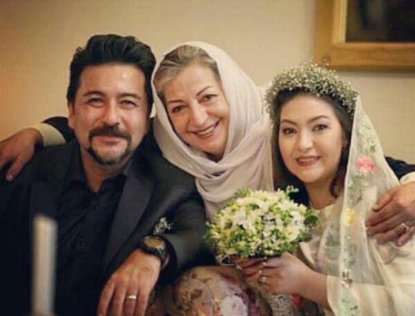عکس بهاره صدیقی وهمسرش