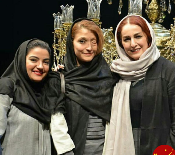 عکس یلدا عباسی و همسرش