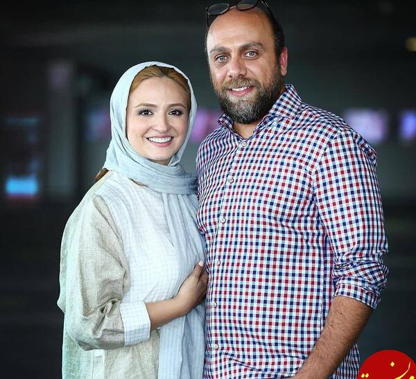 عکس یلدا عباسی و همسرش
