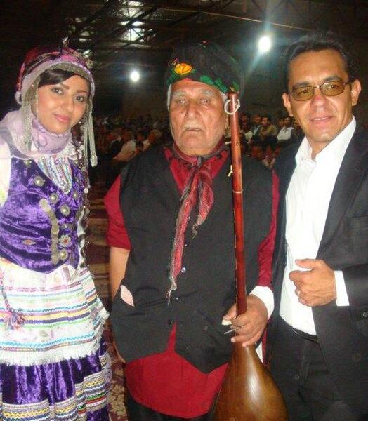 عکس یلدا عباسی و همسرش