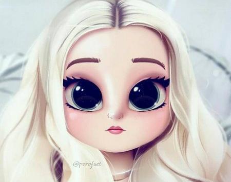 عکس دخترانه فانتزی کارتونی جدید