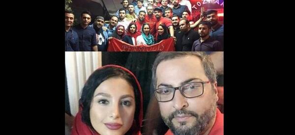 عکس گریه شبنم کمانگر همسر مهرداد میناوند
