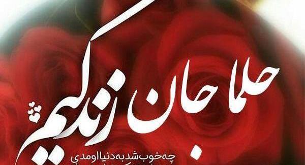 عکس تولدت مبارک حلما جون