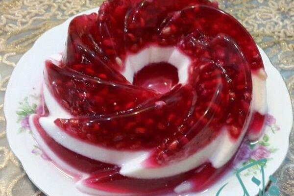 عکس ایده ژله انار