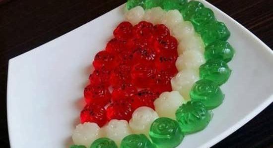 عکس ایده ژله انار