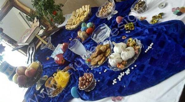 عکس ایده هفت سین با آینه