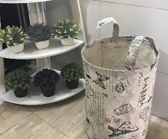 عکس ایده برای سبد لباس چرک