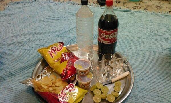 عکس استوری عرق خوری