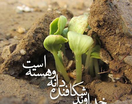 عکس نوشته در مورد قدرت خداوند