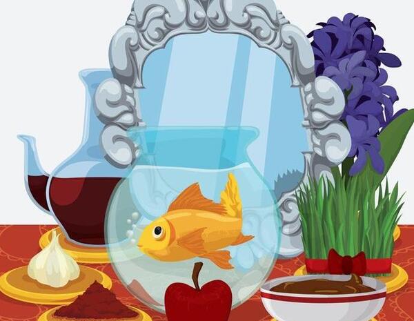 عکس سفره هفت سین کارتونی
