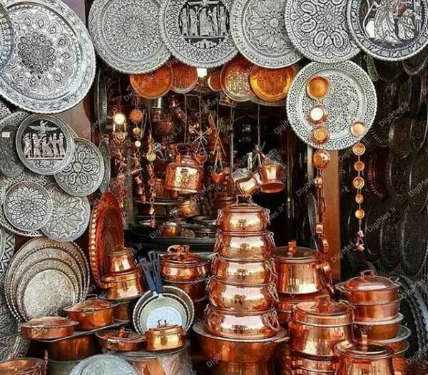 عکس قابلمه مسی کوچک