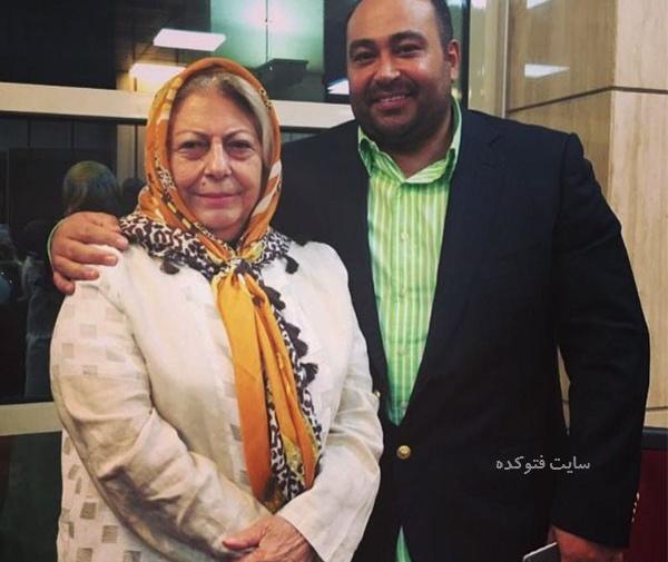عکس بنفشه دختر ثریا قاسمی