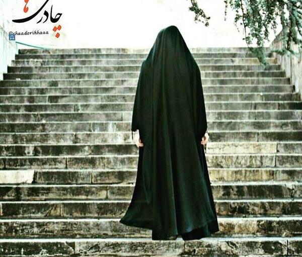 عکس دختر با حجاب برای تصویر زمینه
