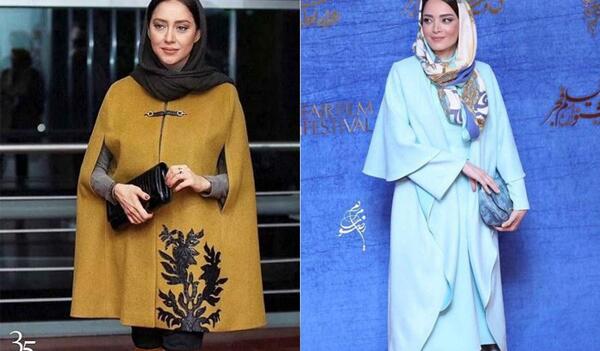 عکس مانتو بلند و کوتاه