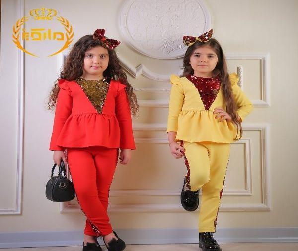 عکس ست بلوز شلوار دخترانه مجلسی