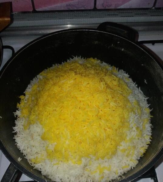 عکس خورشت کرفس با برنج