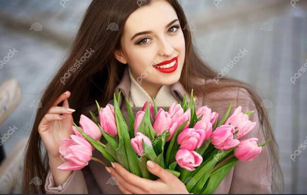 عکس لبخند گل