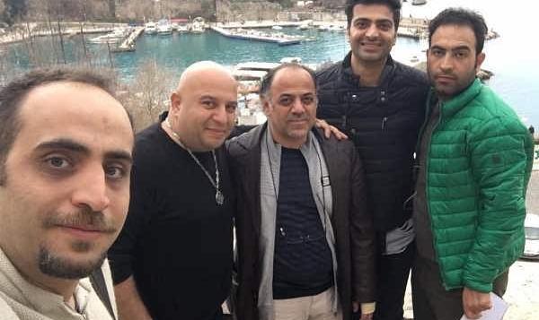 عکس جواد افشار در گاندو