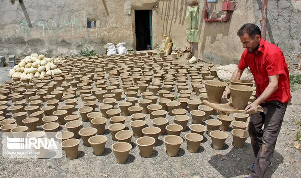 عکس سفالگری کوزه کنان