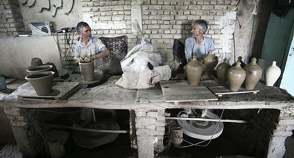 عکس سفالگری کوزه کنان