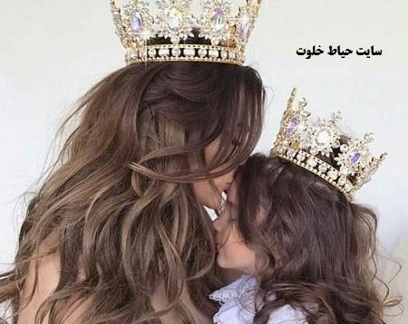 عکس نوشته فرشته کوچولوی مامان