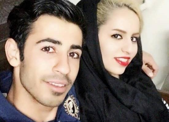 عکس احسان پهلوان و همسرش