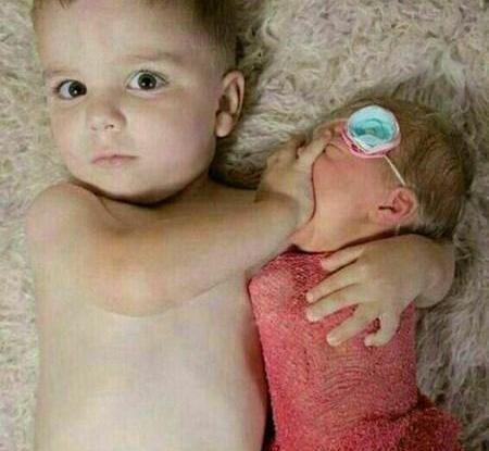 عکس زیبا برای پروفایل بچه گانه