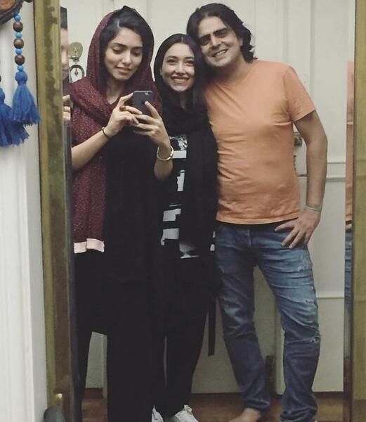 عکس آزاده سدیری و همسرش