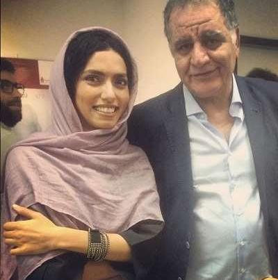 عکس آزاده سدیری و همسرش