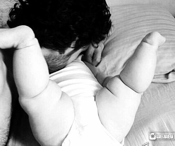 عکس نوشته ثمره ی عشقمون