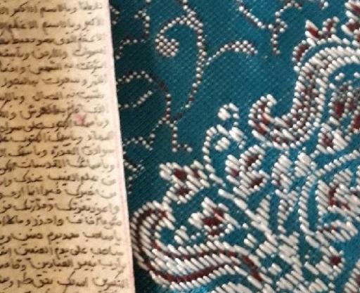 عکس حضرت علی روی پوست اهو