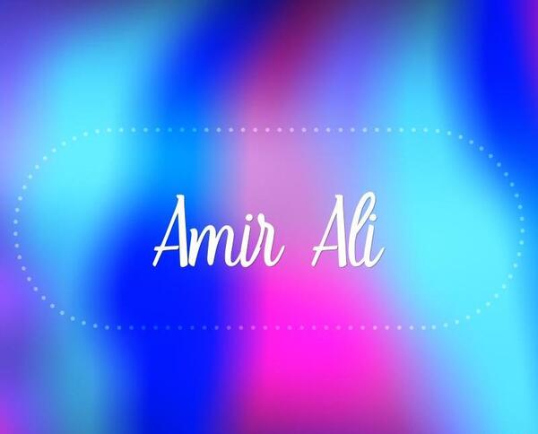 عکس نوشته دار امیر علی