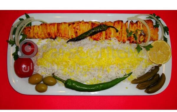 عکس چلو جوجه کباب