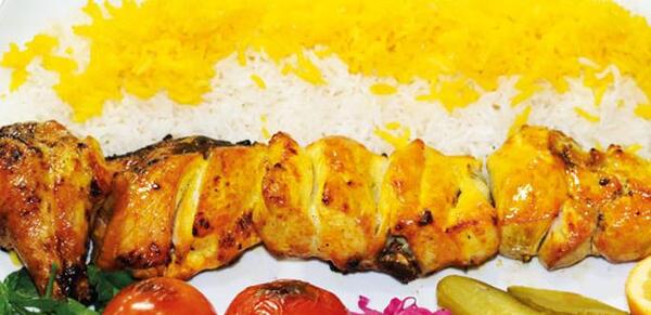 عکس چلو جوجه کباب