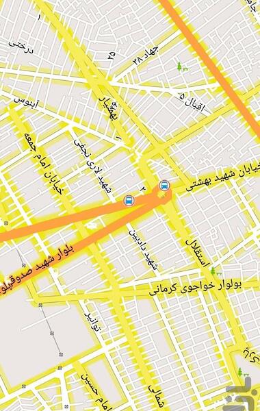 عکس هوایی کرمان