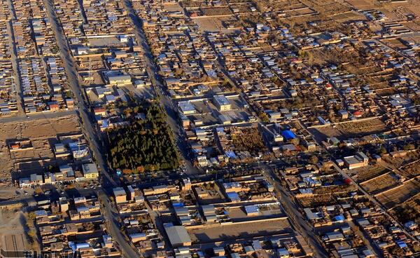 عکس هوایی کرمان
