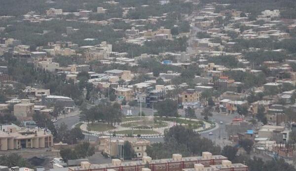 عکس هوایی کرمان