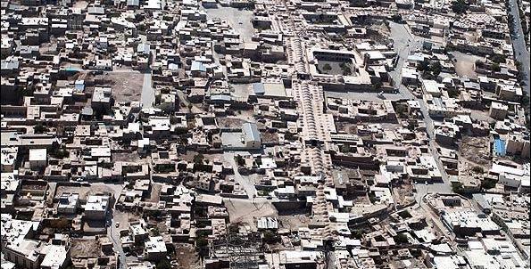 عکس هوایی کرمان