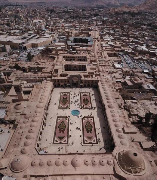 عکس هوایی کرمان
