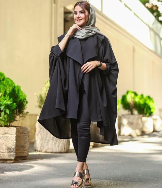 عکس مدل مانتو دخترانه آستین پفکی