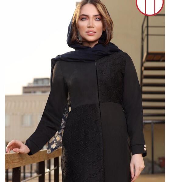 عکس مدل مانتو اسپرت مشکی