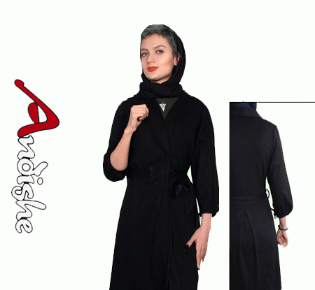 عکس مدل مانتو اسپرت مشکی