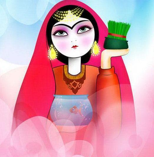عکس کارتونی عید