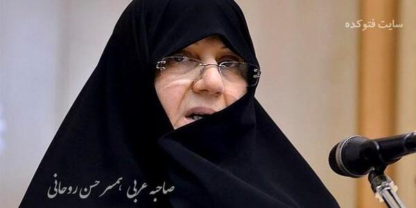 عکس همسر روحانی
