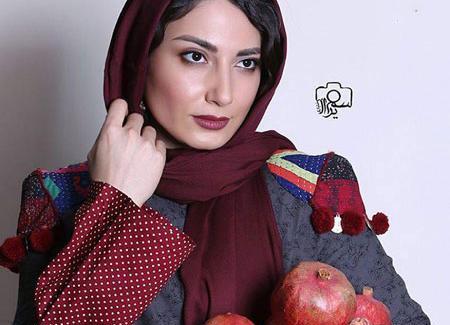 ژست عکس دخترانه یلدایی