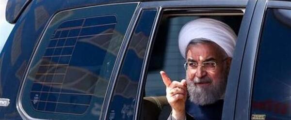 عکس های خنده دار روحانی و ترامپ