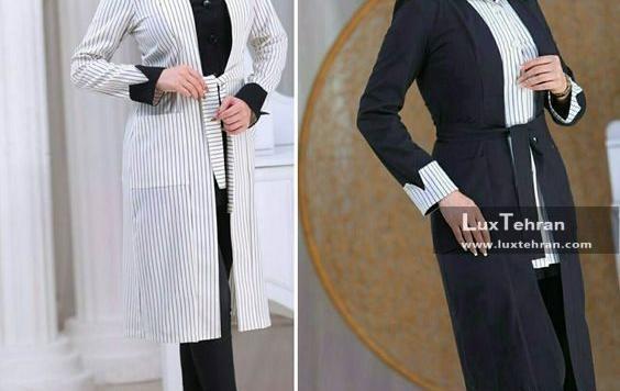 عکس نمونه مدل مانتو بلند جدید
